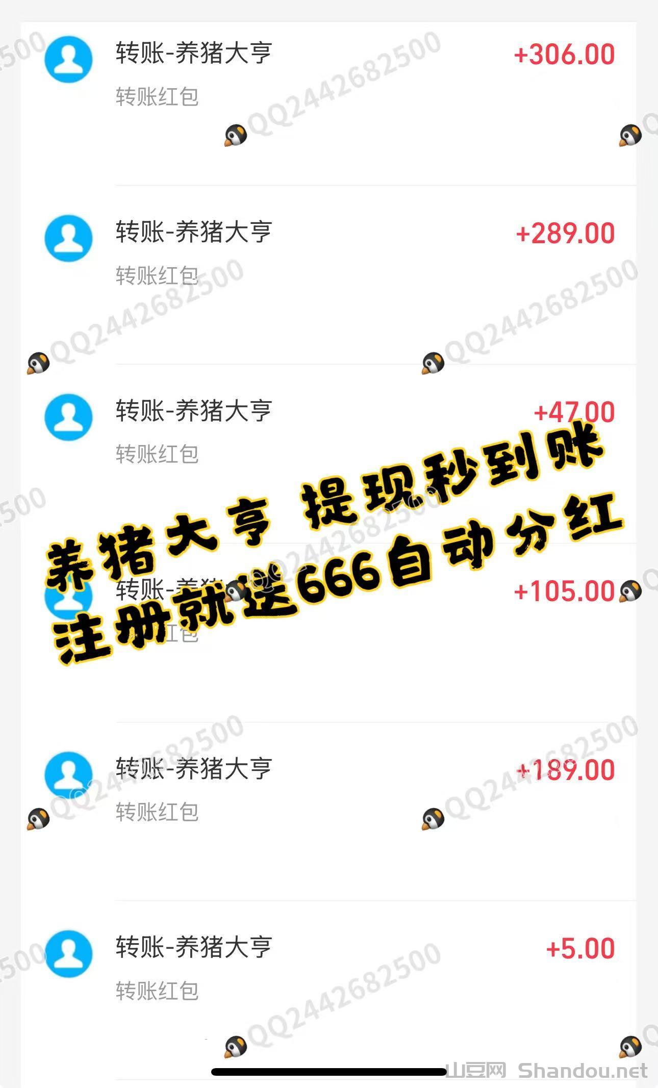 首码【养猪大亨】福利注册送666元普通猪仔，挂机分红，自动养殖收益，提现秒到，